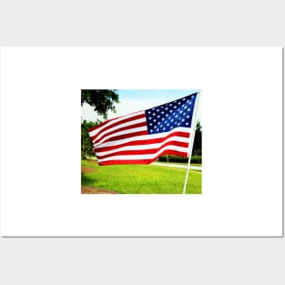 American Flag Posters and Art